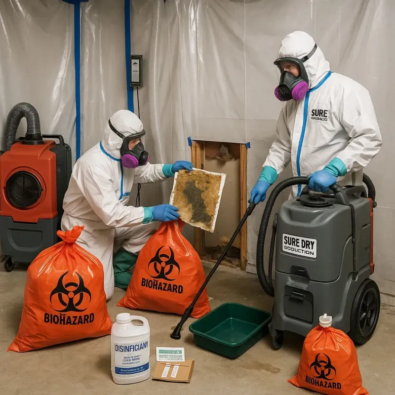 Contaminated Water Handling Protocols process in Wellington, OH