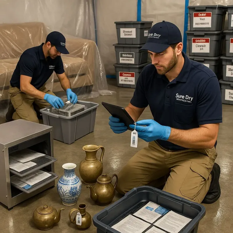 Content Protection and Restoration process in Wellington, OH